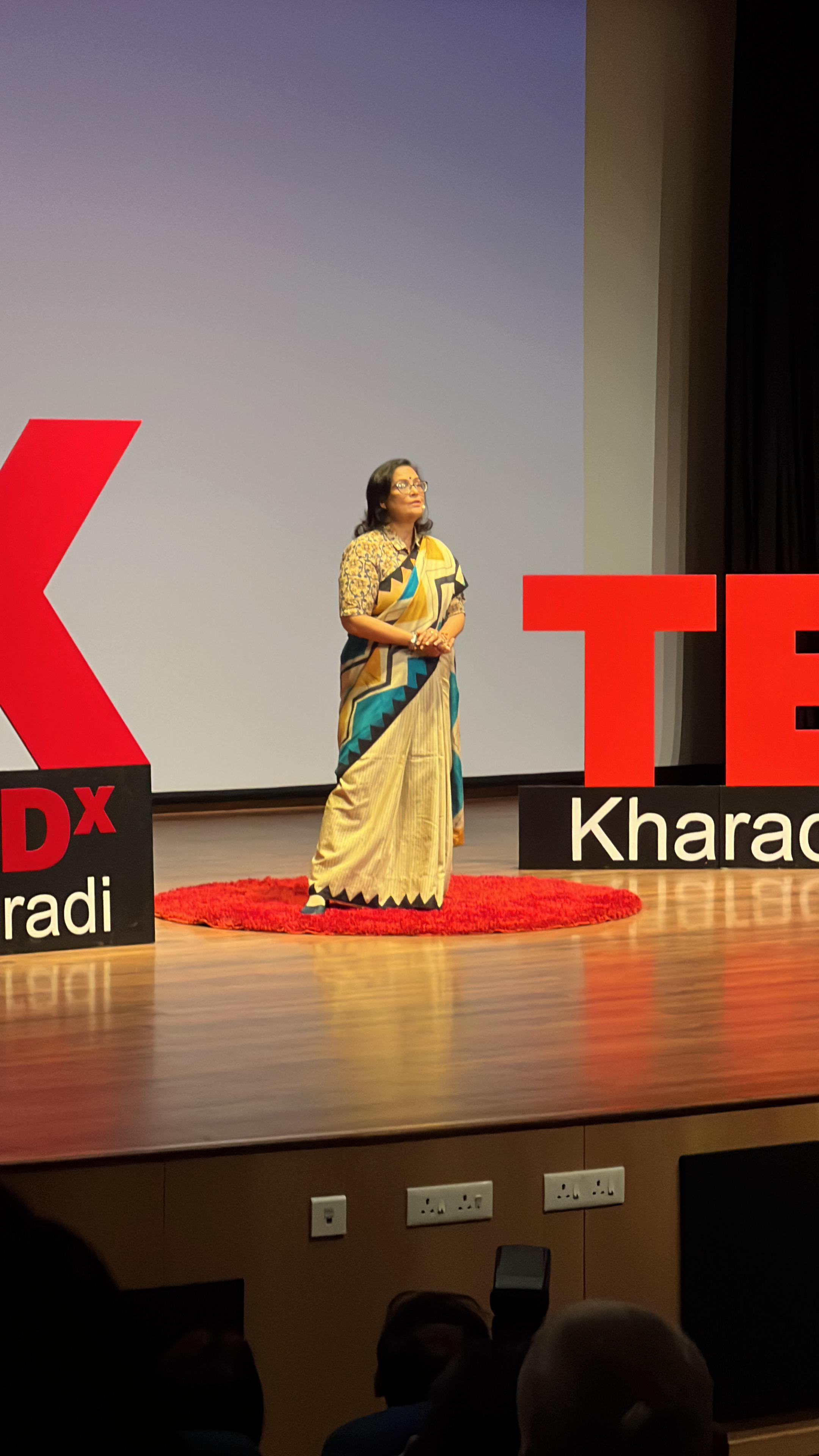Sagarika at TEDx Kharadi